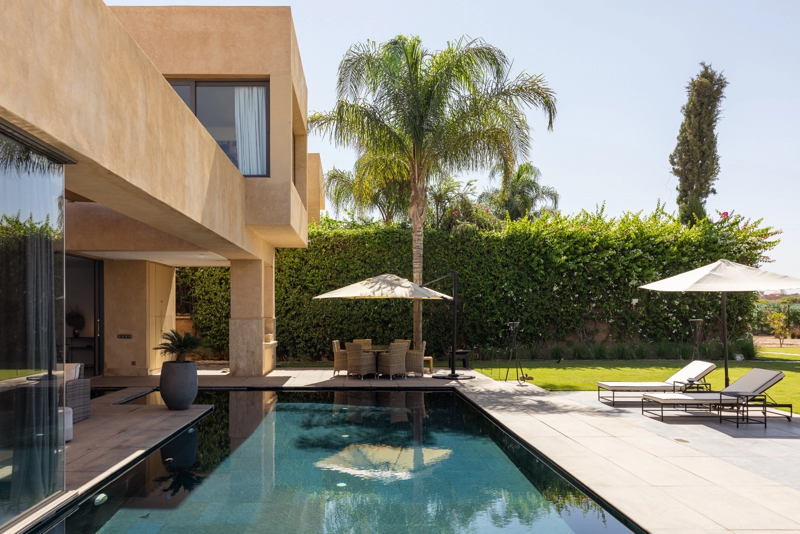 Villa avec jardin - Location villa Marrakech